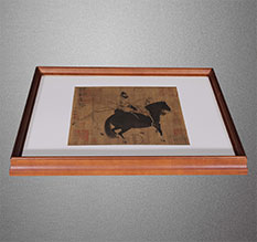 汝州书画装裱配框服务案例